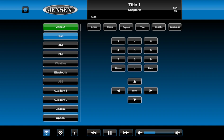 jControl Tablet 4.4.2 Screenshot