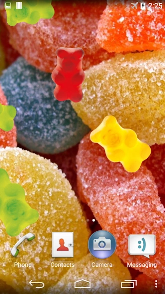Jelly and Candy Live Wallpaper 4.0 Screenshot
