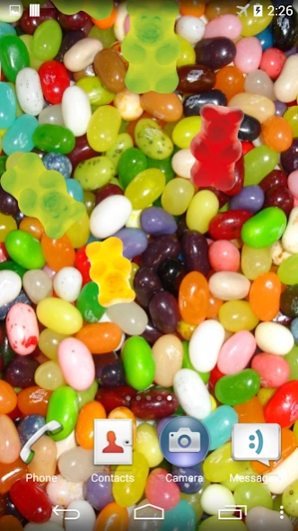Jelly and Candy Live Wallpaper 4.0 Screenshot