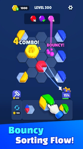 Jelly Sort Hexa: 3D Puzzle 24.0731.00 Screenshot