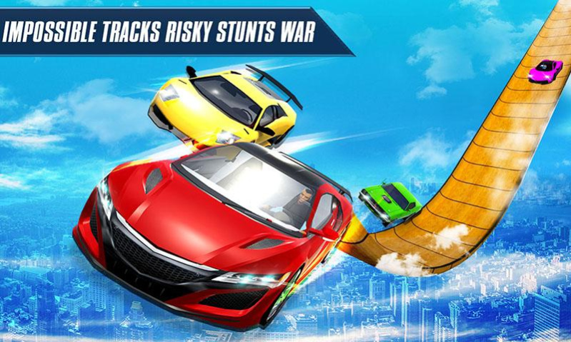 Jet Car Stunt Race: Car Games 1.5 Screenshot