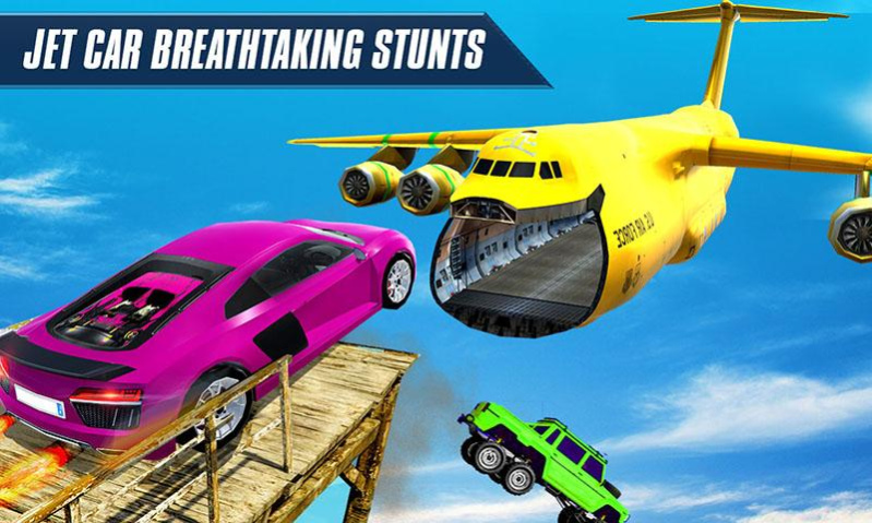 Jet Car Stunt Race: Car Games 1.5 Screenshot