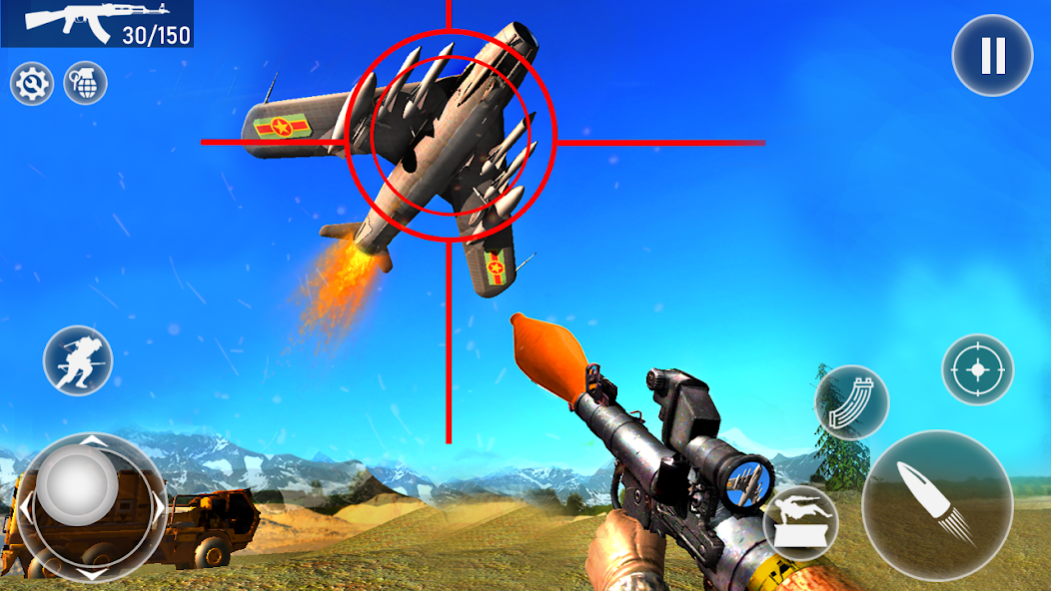 Jet Fighter Airplane Shooting 1.0 Screenshot