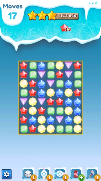 Jewel Blast Gem Frozen Match 3 2.0.5 Screenshot
