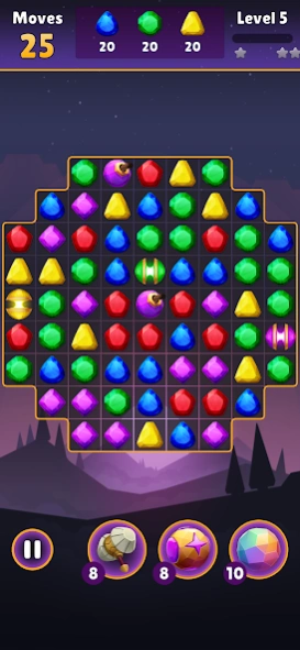 Magic Match3 - Jewel Quest 2.1.4 Screenshot
