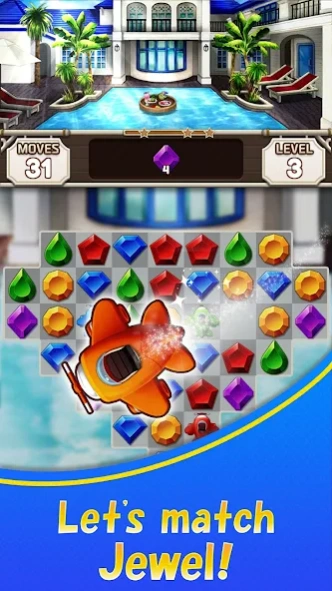 Jewel Resort: Match 3 Puzzle 1.4.4 Screenshot