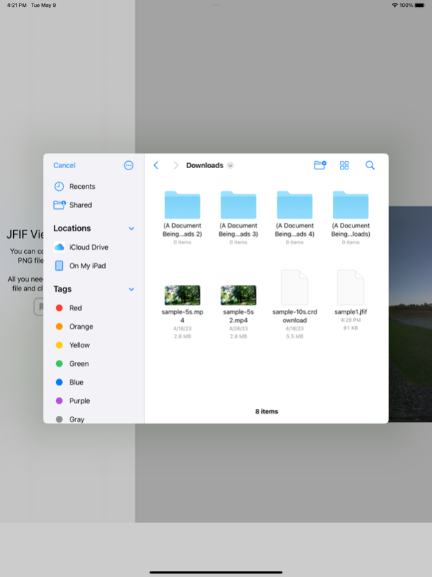 JFIF Viewer & Converter jpg  Screenshot