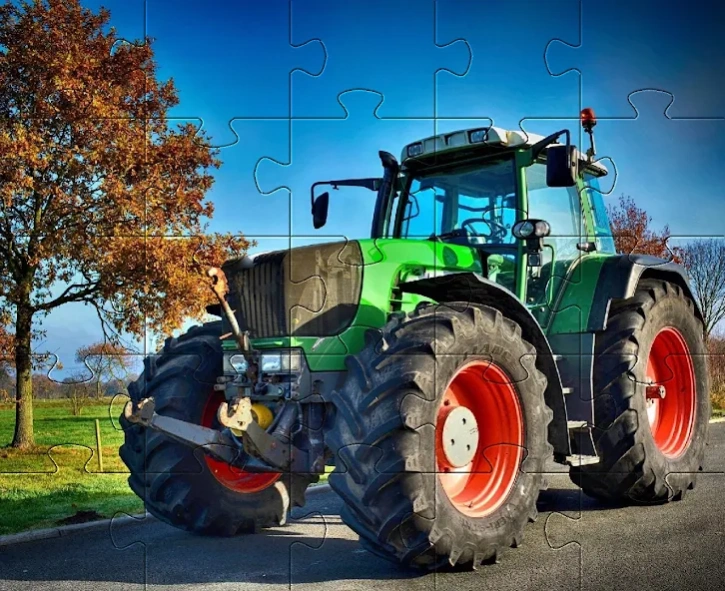 Jigsaw puzzles game tractor 1.0.199 Screenshot