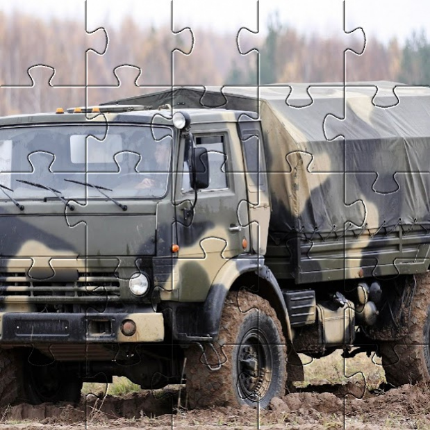 Jigsaw Puzzles KamAZ Mustang Truck Games Free 🧩🚚 1.3 Screenshot