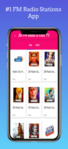 Jio FM Radio - Free Online Radio Station & Kids TV 2.1.1 Screenshot