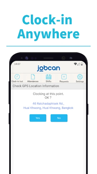 Jobcan Attendance Management  Screenshot
