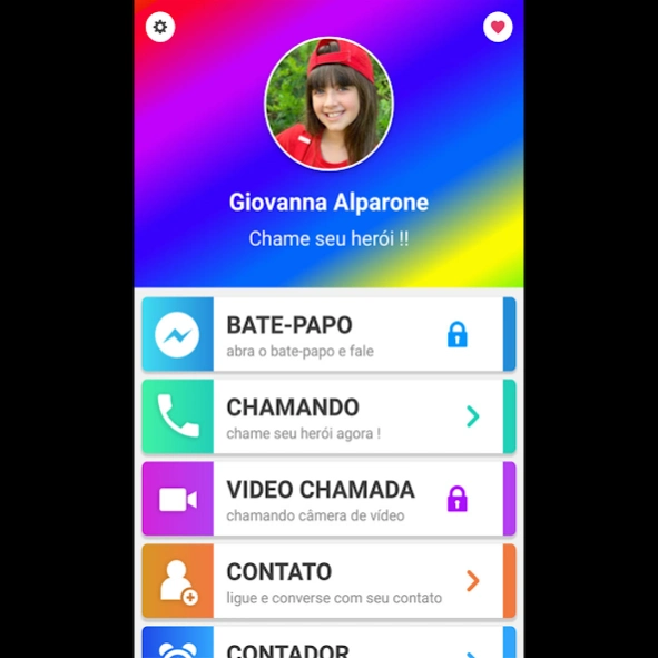 Giovanna Alparone Call Chamada 7.0 Screenshot