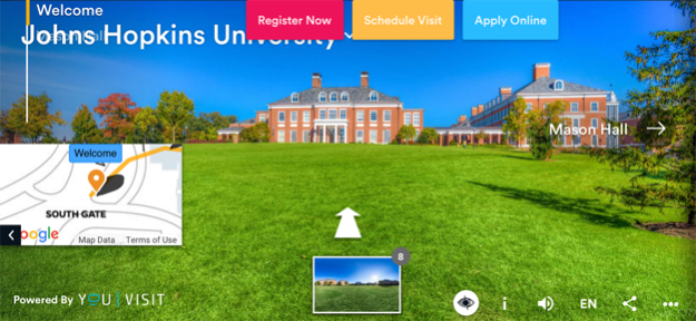 Johns Hopkins Homewood Tour 4.5.0 Screenshot
