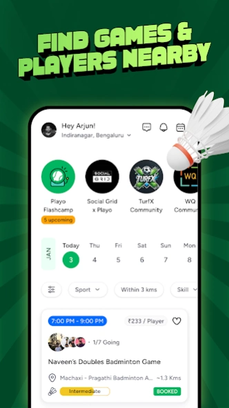 Playo: Sports Community App 9.1.2.471 Screenshot