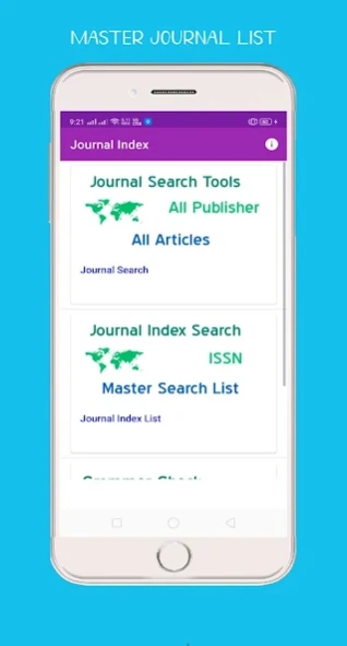 Journal Index - Research Paper  Screenshot