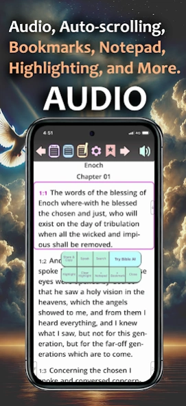 Jubilees, Jasher, Enoch, Bible  Screenshot