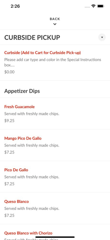 Julio's on Main  Screenshot
