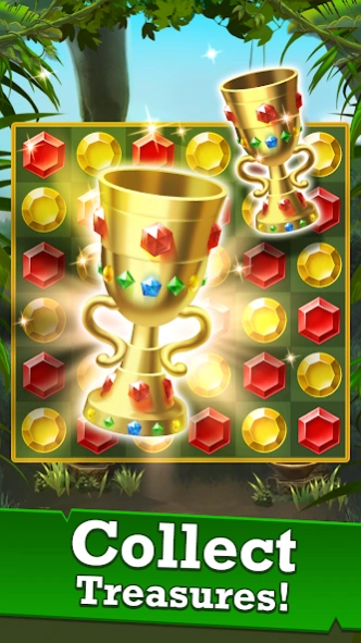 Jungle Gem Blast: Wild Jewels 4.6.8 Screenshot