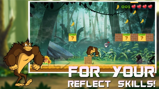 Jungle Gorilla Running 1.0 Screenshot