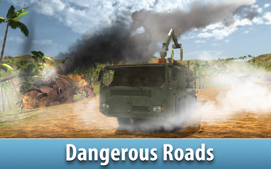 Jungle Logging Truck Simulator 1.4 Screenshot