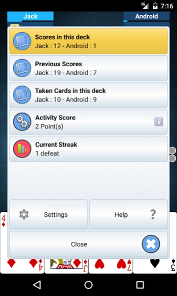 Just Pisti 2.1.3 Screenshot