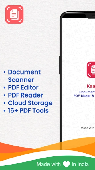 PDF Scanner & Editor by Kaagaz 4.50.5 Screenshot