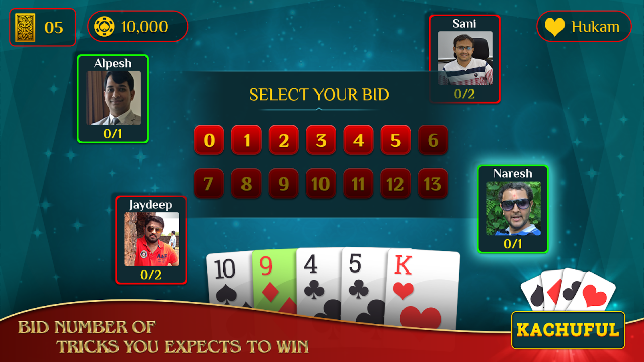 Kachuful - Desi Indian Card Game! 7.1 Screenshot