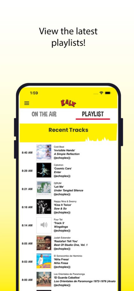 KALX-FM 12.0.11 Screenshot