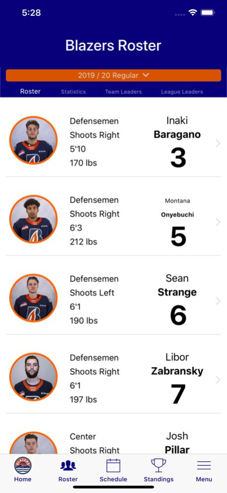 Kamloops Blazers 12.8.7 Screenshot