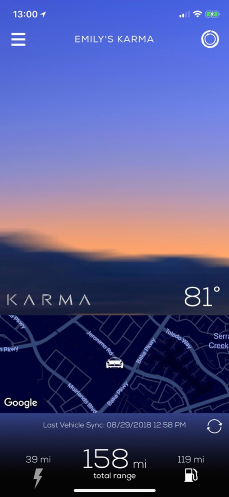 Karma Automotive Inc. 3.3.0 Screenshot