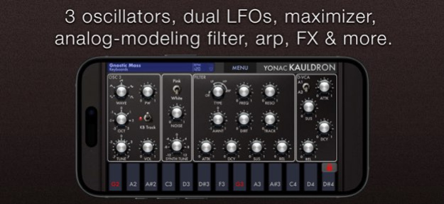 Kauldron Synthesizer 2.0 Screenshot