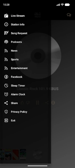 KBUS 101.9 12.1.2 Screenshot