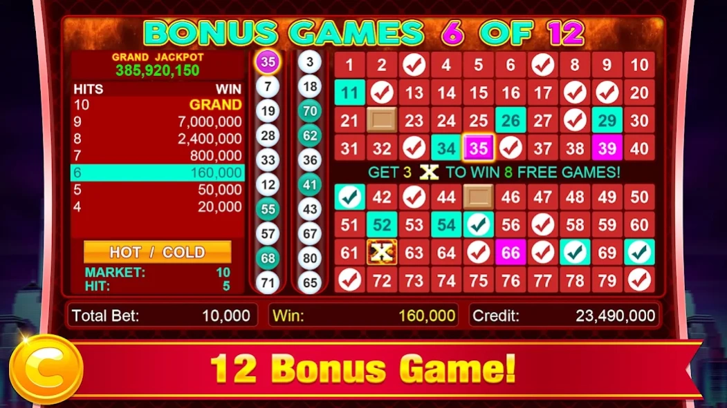 Keno - Cleopatra Keno Games 1.0.8 Screenshot