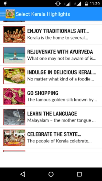 Kerala Highlights 1.3 Screenshot