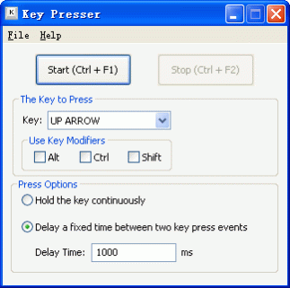Key Presser 2.1.7.6 Screenshot