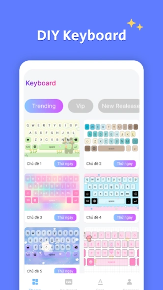 Keyboard Font & Keyboard Theme 3.0 Screenshot