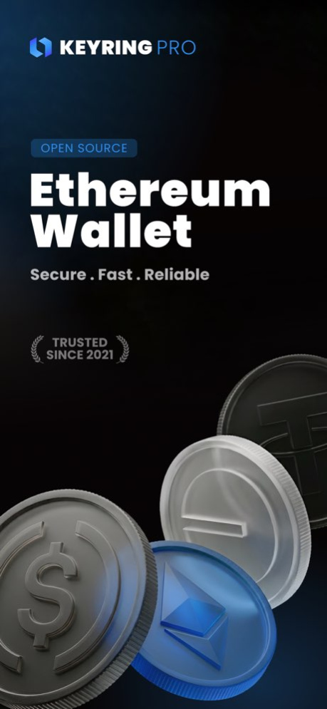 Ethereum Wallet - KEYRING PRO 6.3.0 Screenshot