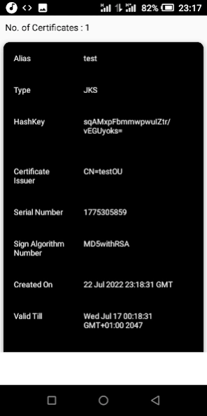 KeyStore Explorer 1.0 Screenshot