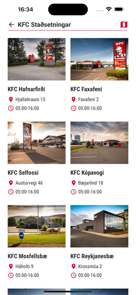 KFC Iceland 5.3.13 Screenshot