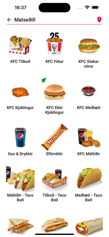 KFC Iceland 5.3.13 Screenshot
