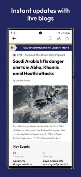 Khaleej Times: UAE, World News 3.0.61 Screenshot