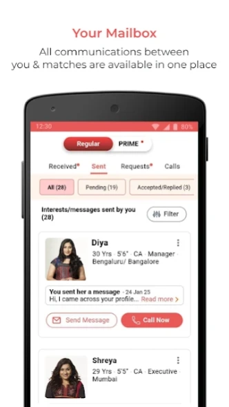 Khandelwal Matrimony App  Screenshot