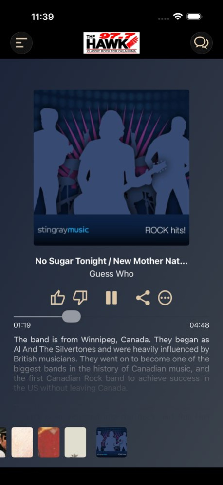 KHRK 97.7 12.1.2 Screenshot