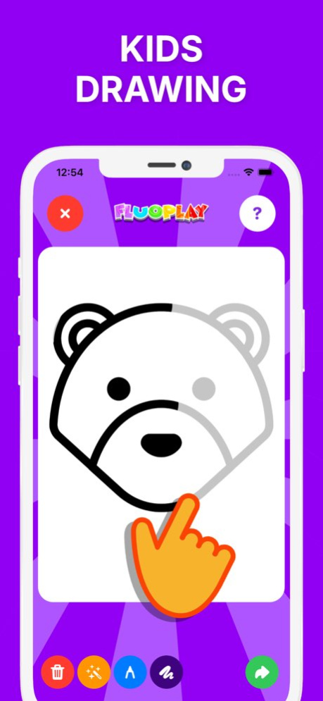 Toddler games for 3+ FluoPlay 5.4 Screenshot
