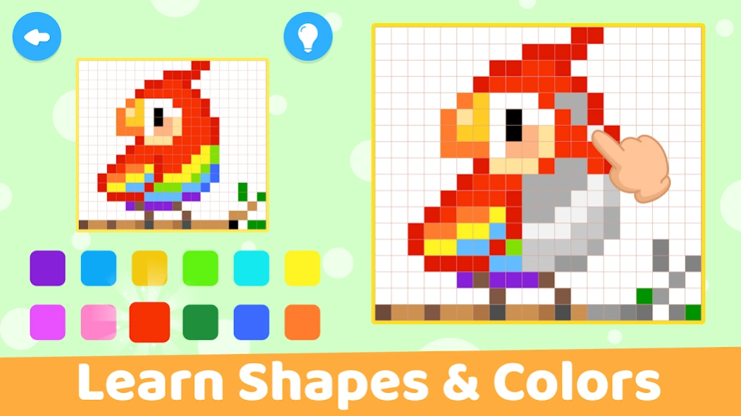 Kids Pixel Art Coloring Games 4.6 Screenshot