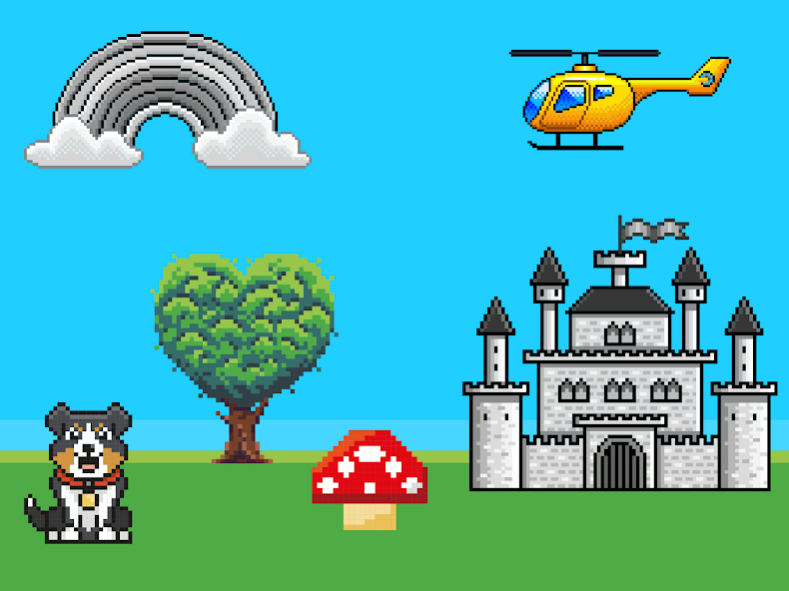Kids Pixel Coloring  Screenshot