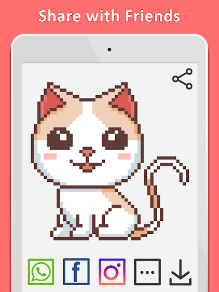 Kids Pixel Coloring  Screenshot