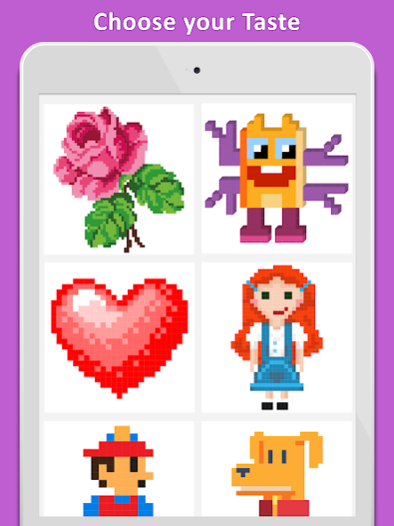 Kids Pixel Coloring  Screenshot