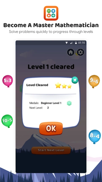 KidsMath App 1.0.1.29 Screenshot