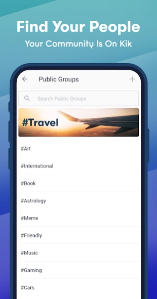 Kik - Messaging & Chat App 17.21.0.35551 Screenshot